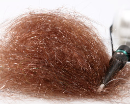 Click for detail Baitfish ULTRA Dubbing, Brown UVR / 87